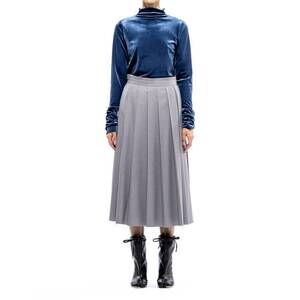 NEW TOIT VOLANT gia pleated skirt in grey